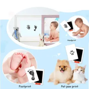 Baby and Pet Ink Pad Set in Vibrant Colors 14 Sfca0f990059e460d80099363914113656