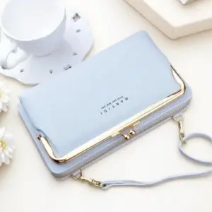 Elegant Women's Double-Layer Wallet Bag 18 Sfcbdf9fee7944f90a0d7709771ad253fj