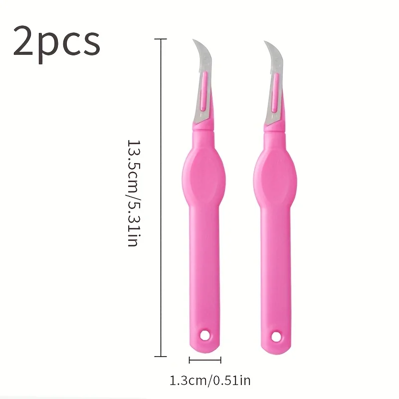 Sewing Thread Removers Set with Purple Handles 7 Sewing Thread Removers Set with Purple Handles - Image 7