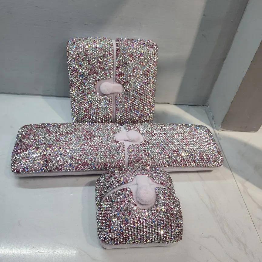 Glamorous Rhinestone Jewelry Storage Box 2 Glamorous Rhinestone Jewelry Storage Box - Image 2