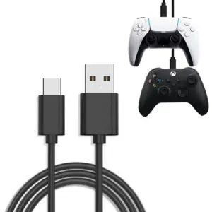 High-Speed USB Type-C Cable for Gaming and Charging