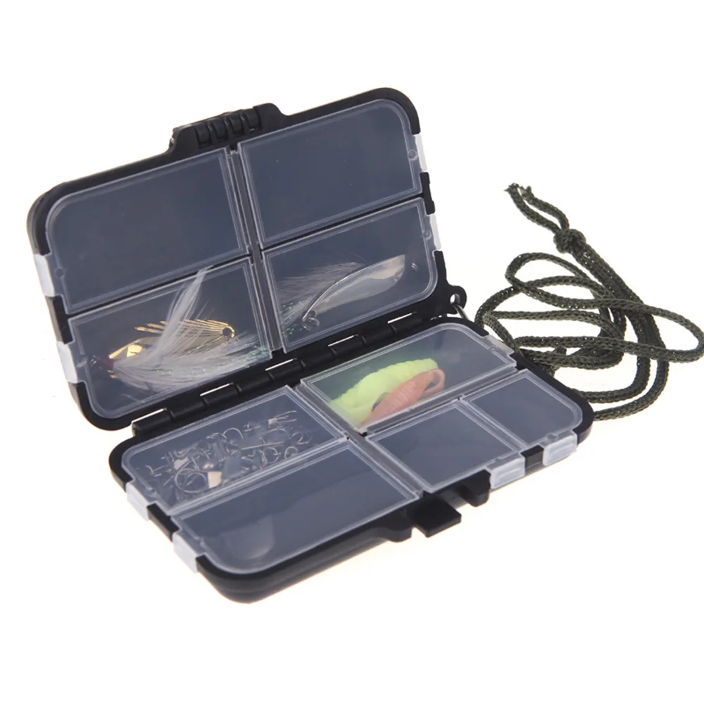 Compact 9-Compartment Fishing Tackle Box 2 Compact 9-Compartment Fishing Tackle Box - Image 2