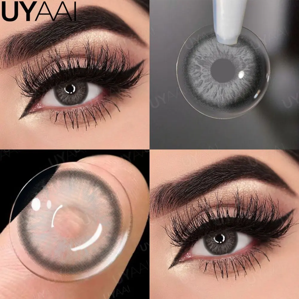 Gray Colored Contact Lenses for Natural Look 9 Gray Colored Contact Lenses for Natural Look - Image 9