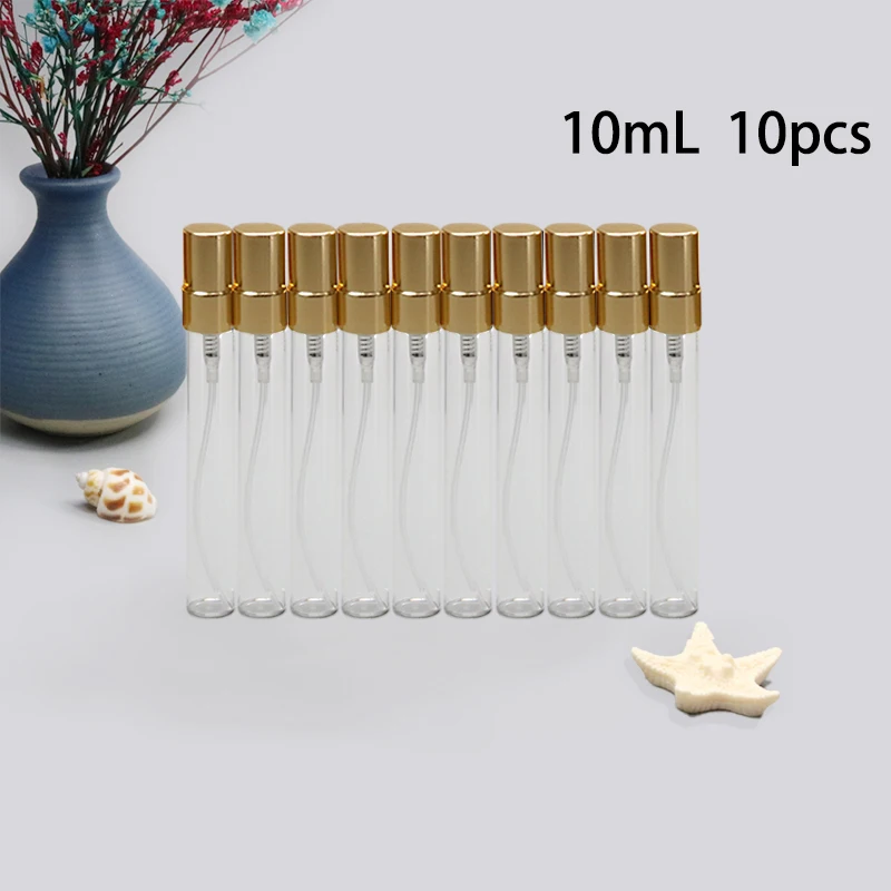 Refillable Glass Perfume Bottles Set (10 pcs) 7 Refillable Glass Perfume Bottles Set (10 pcs) - Image 7