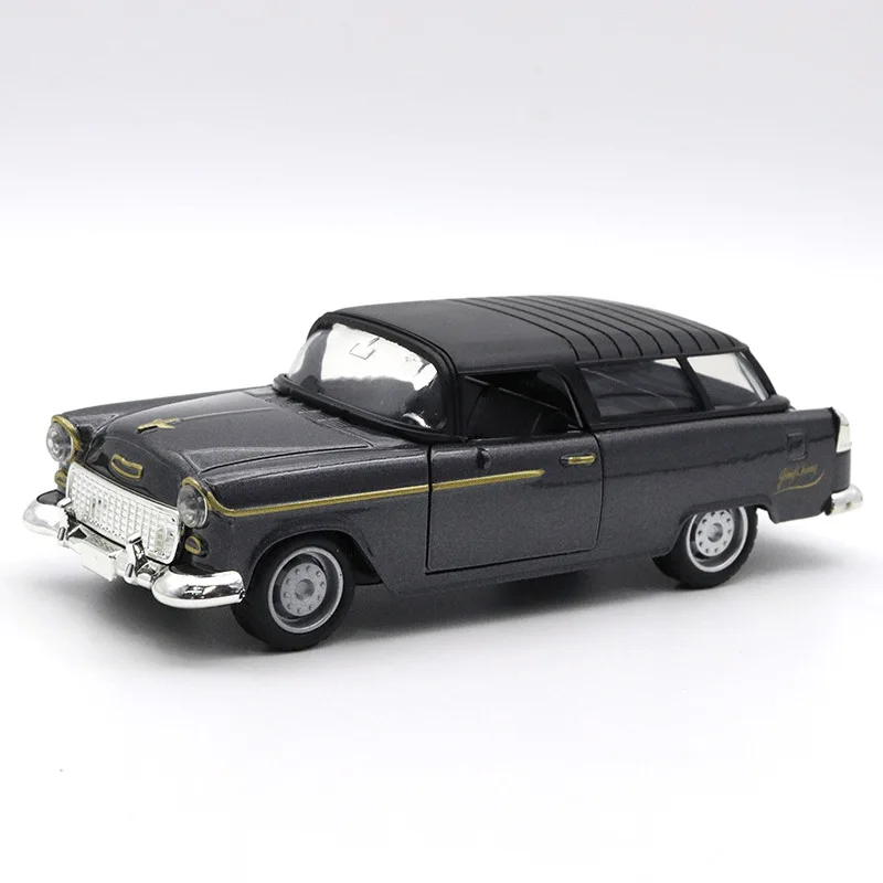Vintage 1:32 Diecast Car Model in Blue 10 Vintage 1:32 Diecast Car Model in Blue - Image 10