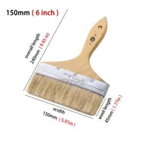 White Mane Brush for Painting and Cleaning 16 Sfd9c1d03d7284090affc00f3adf0135ds