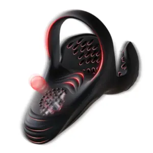 High-Tech Black Vibrating Cock Ring with Remote 13 Sfdcb3c46c13340b09a37e5d85b5ba329Q