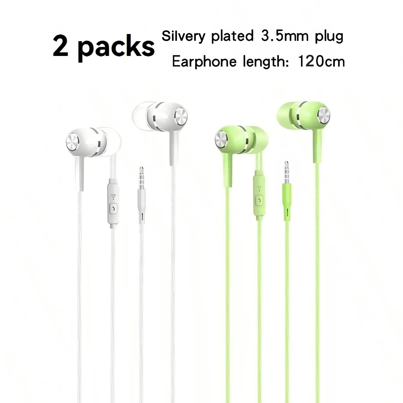 Vibrant Wired In-Ear Headphones set of 4 or 8 10 Vibrant Wired In-Ear Headphones set of 4 or 8 - Image 10