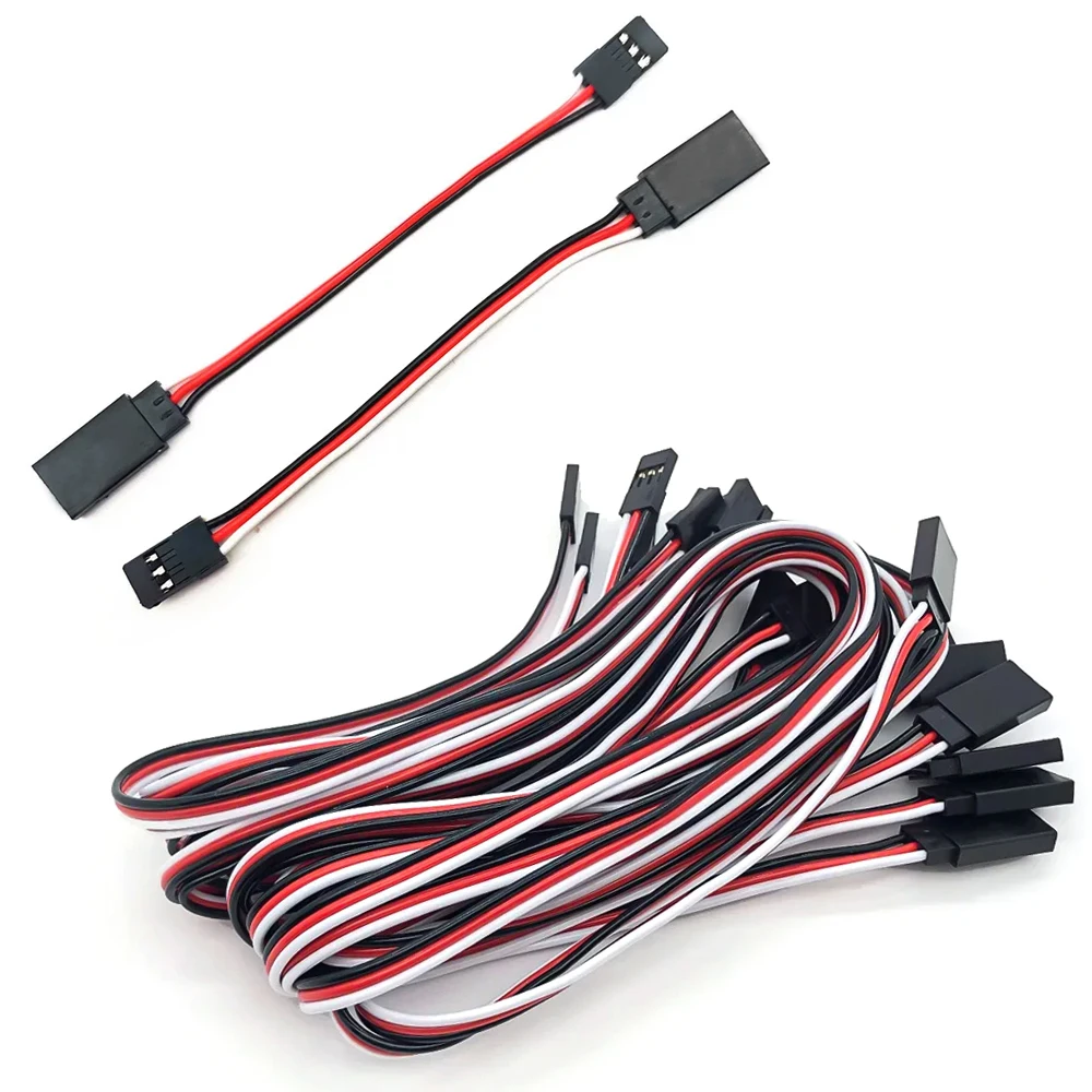 RC Servo Extension Cables Set (15cm, 30cm, 50cm) 1 RC Servo Extension Cables Set (15cm, 30cm, 50cm)