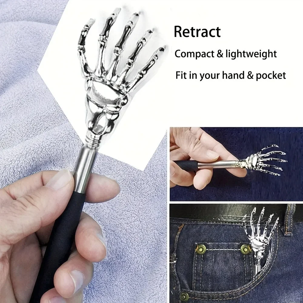 Skeleton Design Extendable Back Scratcher 5 Skeleton Design Extendable Back Scratcher - Image 5