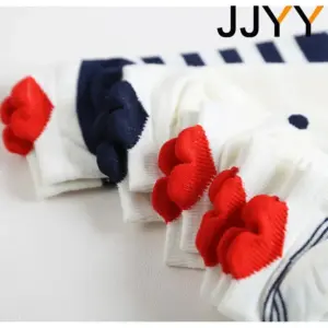 Heart Pattern Ankle Socks for Women 12 Sfe610e3cd8a14f7682e4b834892e6718F