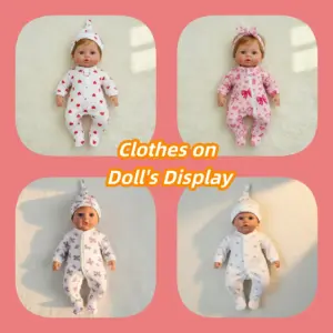 Handmade Doll Romper Set for 8-9 Inch Dolls 12 Sfe66ff34a61b440b80c74832c11e33e6z