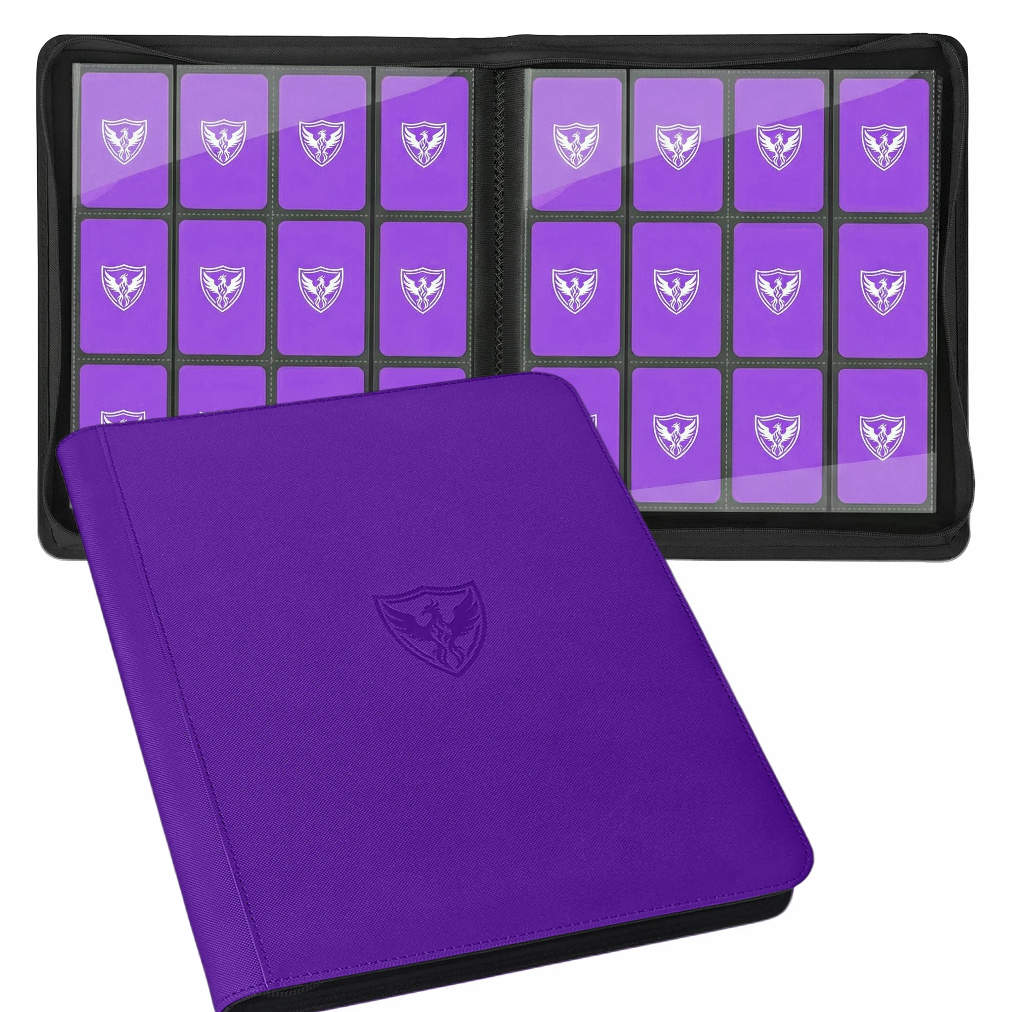 12-Pocket Trading Card Binder in Multiple Colors 7 12-Pocket Trading Card Binder in Multiple Colors - Image 7