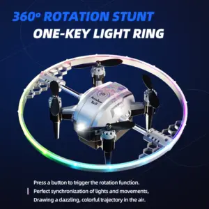 Vibrant Pink/White Stunt Drone with LED Lights 11 Sfe86d85fd45c40f4b3dccbf12a2f553ey