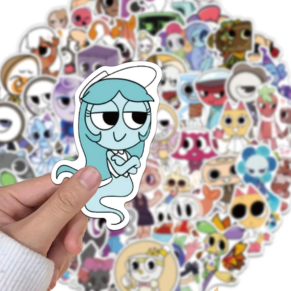 Vibrant Cartoon Sticker Set for Personalization 2 Vibrant Cartoon Sticker Set for Personalization - Image 2