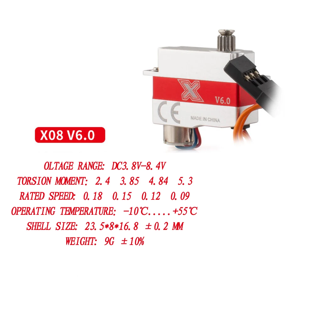 KST X08 Plus Micro Servo for RC Models 5 KST X08 Plus Micro Servo for RC Models - Image 5