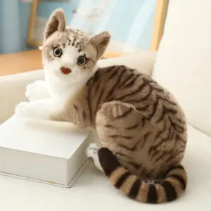 Realistic Siamese Plush Toy in 20cm & 25cm 17 Sff18f0f06a50428c85f998654e3f852ek