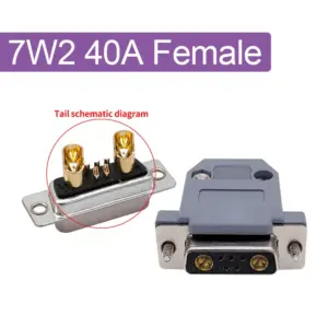 High-Current D-SUB Power Connector 20A–40A 17 Sff3d5958c4f145179576172298480355a