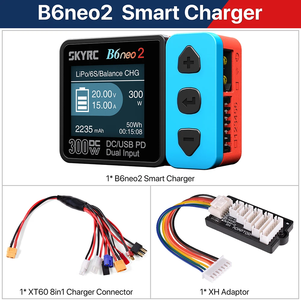 SKYRC B6neo 2 Smart Charger 300W 4 SKYRC B6neo 2 Smart Charger 300W - Image 4