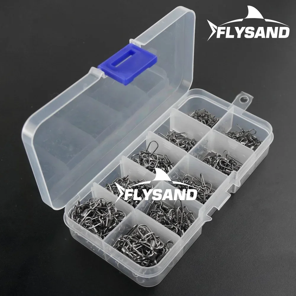 Premium Stainless Steel Fishing Swivels Set 5 Premium Stainless Steel Fishing Swivels Set - Image 5