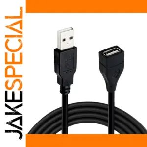 USB Extension Cable 1.5m Shielded Nickel-Plated Connectors