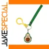 Trendy Silicone Avocado Keychain for Women