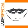 Elegant Black Lace Masquerade Mask for Women