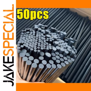 Black Hot-Melt Glue Sticks for Repairs