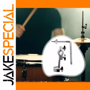 Silver Cymbal Stand Extension Clamp for Drummers