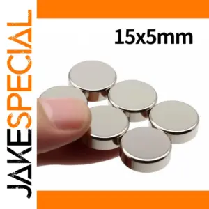 15x5mm Grade N35 Neodymium Magnet