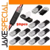 50-Pack Universal Wire Terminals for Easy Wiring