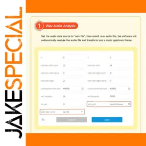 8-Inch IPS USB Monitor with Music Spectrum Visualization