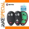Universal Car Remote Key 315 MHz for Chev, Buick, Pontiac