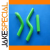 Vibrant Green Silicone Radiator Hose Kit for Kawasaki