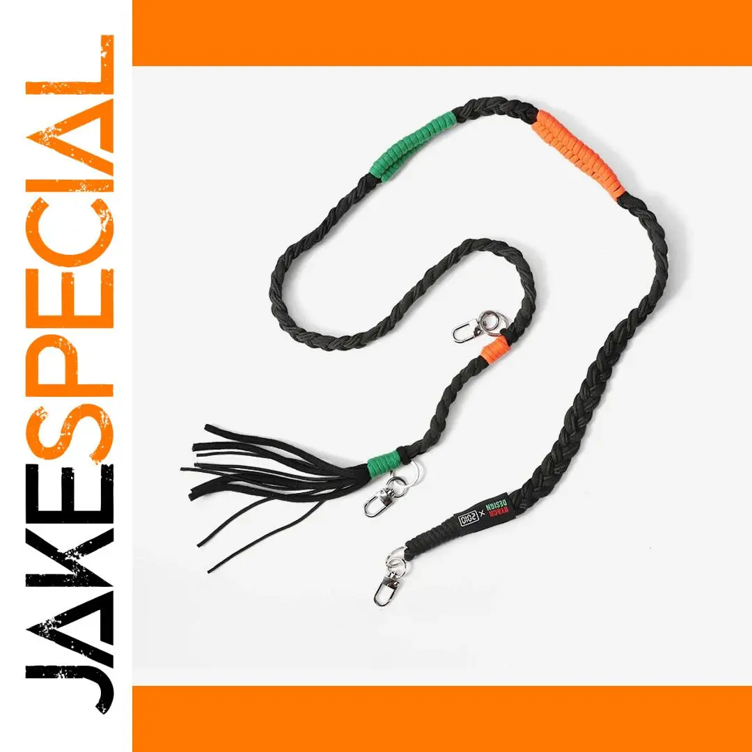 Versatile 143cm Hand-Woven Polyester Strap 1 Versatile 143cm Hand-Woven Polyester Strap