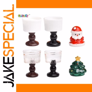 Miniature Resin Ice Cream Cups for Dollhouses