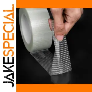 Transparent Fiberglass Insulation Tape 25/30/50mm x 25m