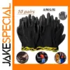 Black Polyurethane Safety Gloves for Work