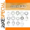 Versatile Circular Saw Blade Reducing Ring Set