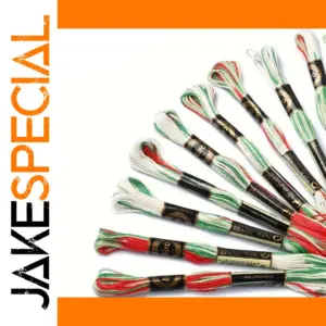 Vibrant Mercerized Cotton Embroidery Floss Set