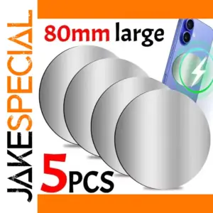 80mm Metallic Magnetic Disc for Devices