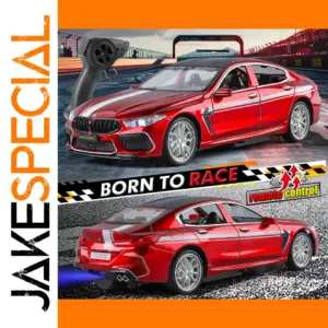 Red Alloy Model Car by MAKEDA 1:24 Scale