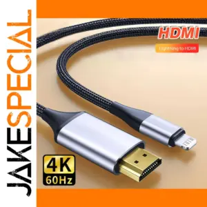 Lightning to HDMI Adapter for iPhone 12-14