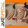 Elegant Silicone Hair Claw for All Hair Types