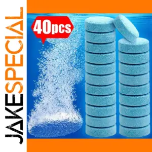 Windshield Cleaning Effervescent Tablets (Pack of 1-40)