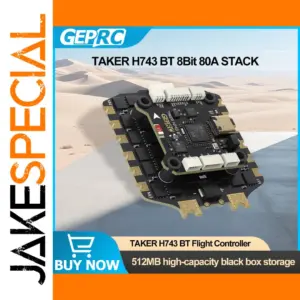 GEPRC TAKER H743 BT 8Bit FPV Stack with 80A ESC