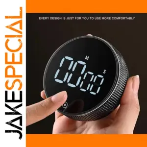 Digital Kitchen Timer with Magnetic Back