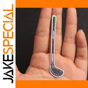 Vibrant Cartoon Golf Club Patch Set for DIY Projects