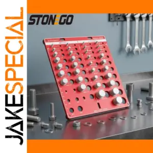 Red CNC Aluminum Thread Checker for Mechanics