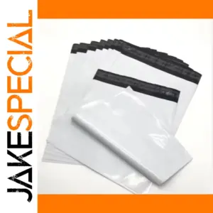 White Self-Adhesive Courier Bags (6 Sizes)